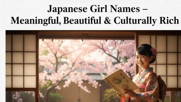 Japanese Girl Names – Meaningful, Beautiful & Culturally Rich