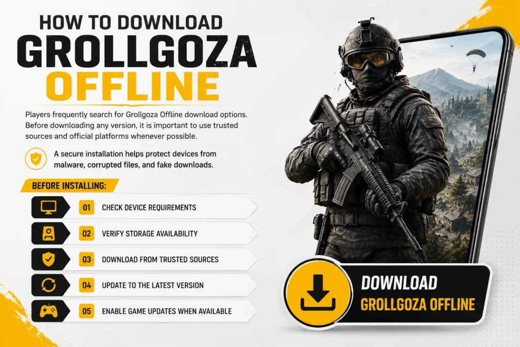 How to Download Grollgoza Offline